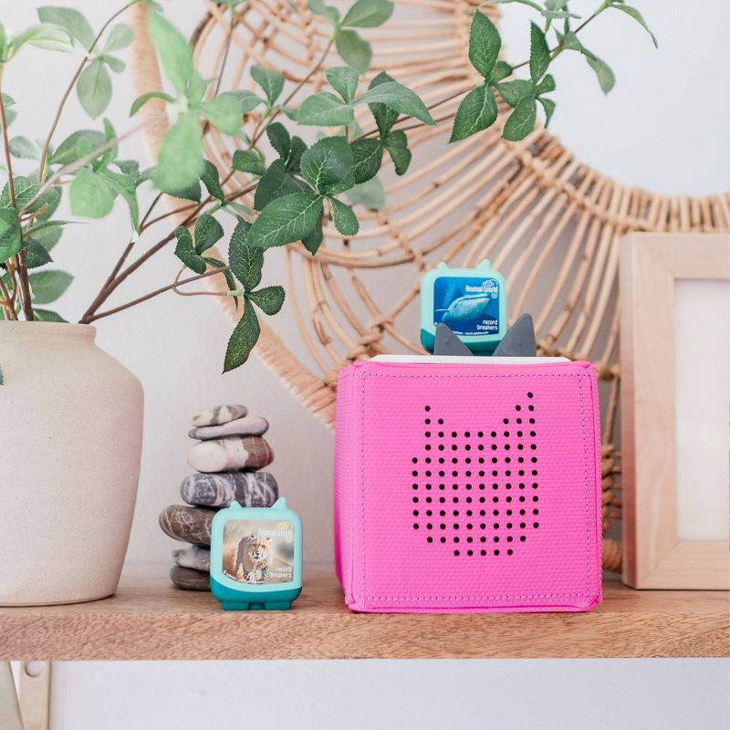 slide 6 of 7, tonies Animal World: Cheetah and Blue Whale Clever Tonies - 2pk Set, 2 ct