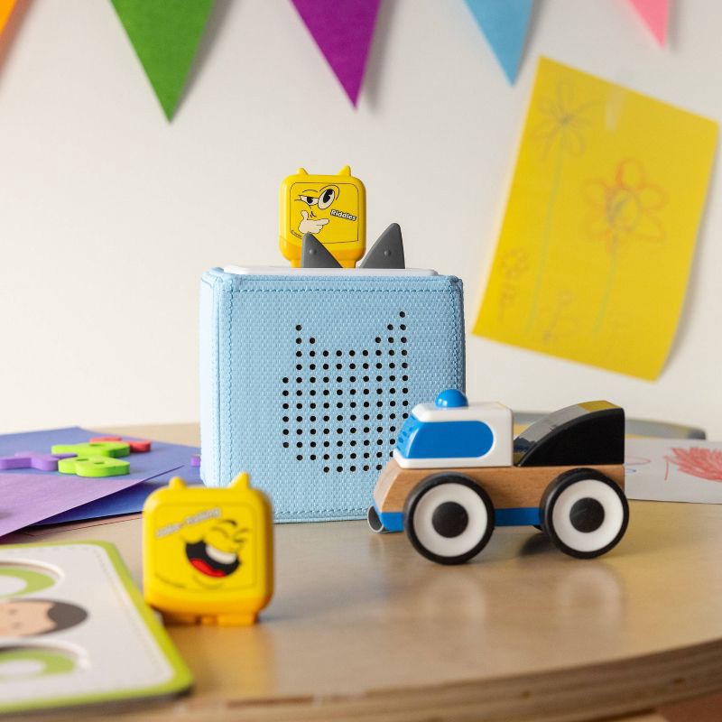 slide 6 of 8, tonies Kids Comedy: Joke Telling and Riddles Clever Tonies - 2pk Set, 2 ct