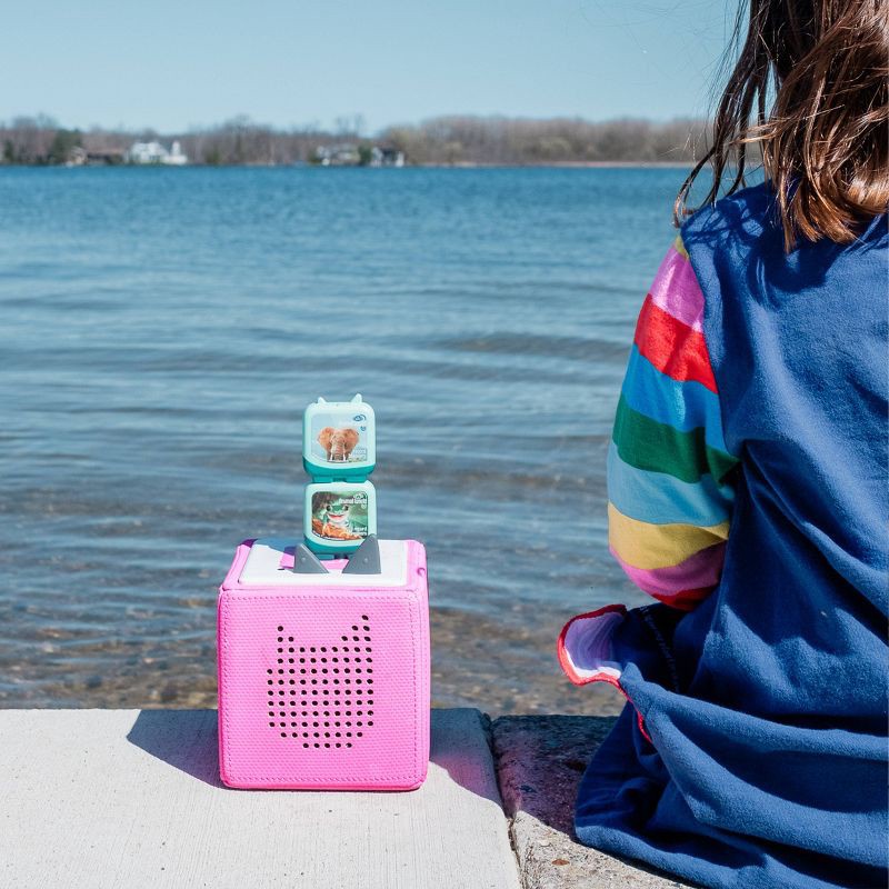 slide 5 of 7, tonies Animal World: Elephant and Frog Clever Tonies - 2pk Set, 2 ct