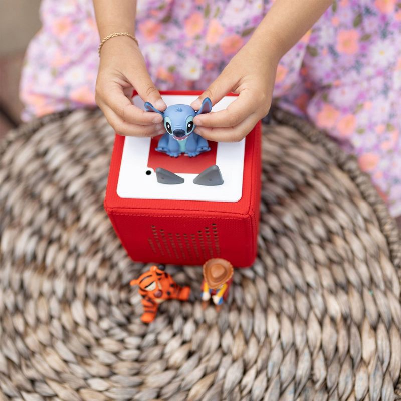 slide 7 of 9, tonies Disney Tigger, Woody and Stitch Toniebox 1 Bundle - Red, 1 ct