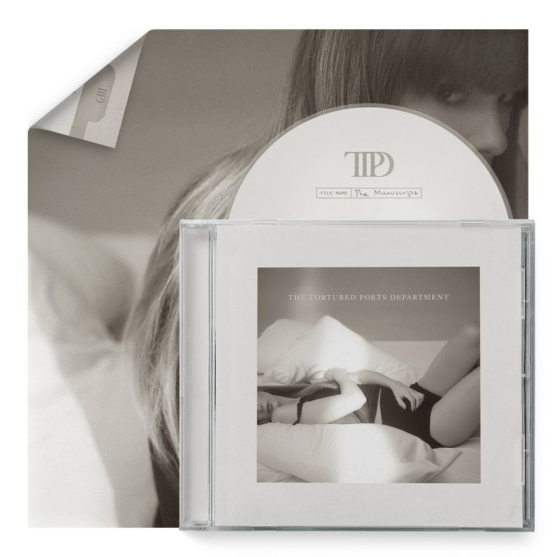 slide 2 of 2, Universal Music Group Taylor Swift - The Tortured Poets Department + Bonus Track “The Manuscript” (CD), 1 ct