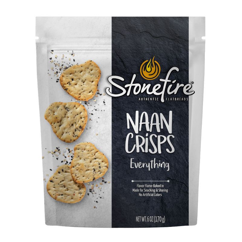 slide 1 of 9, Stonefire Everything Crisps - 6oz, 6 oz