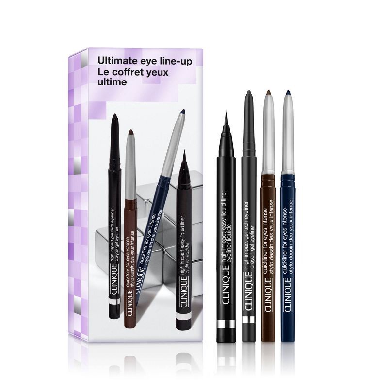 slide 1 of 5, Clinique Ultimate Eye Line-Up Cosmetic Set - 2pc - Ulta Beauty, 2 ct