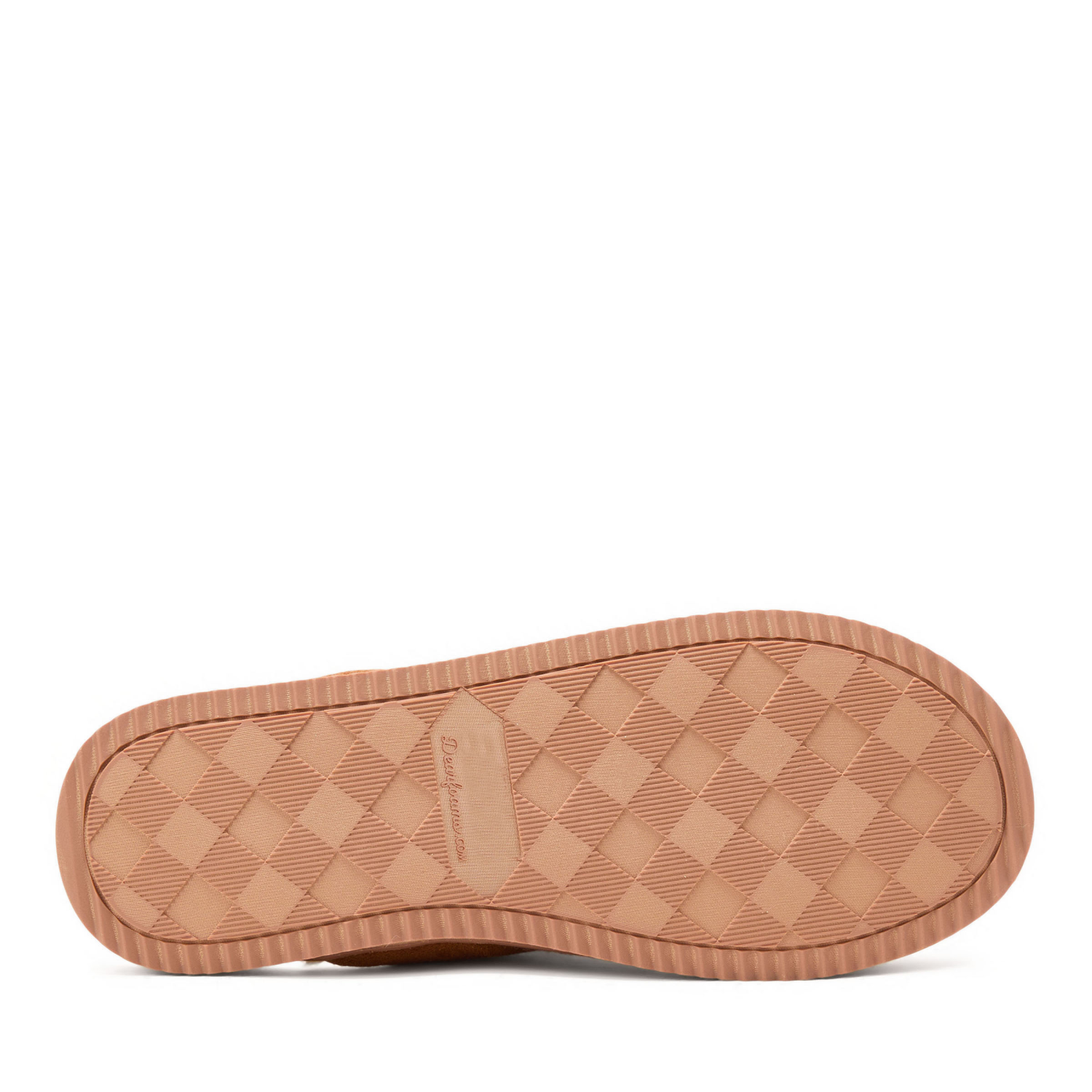 slide 3 of 6, Dearfoams Owen Mixed Material Scuff Slippers, Chestnut, Size Medium, 1 ct
