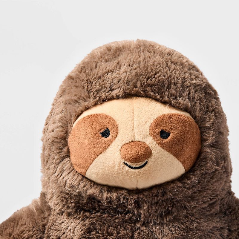 slide 4 of 5, 11" Sloth Stuffed Animal - Gigglescape™: Polyester, Zoo Animal, Ages 1+, 1 ct