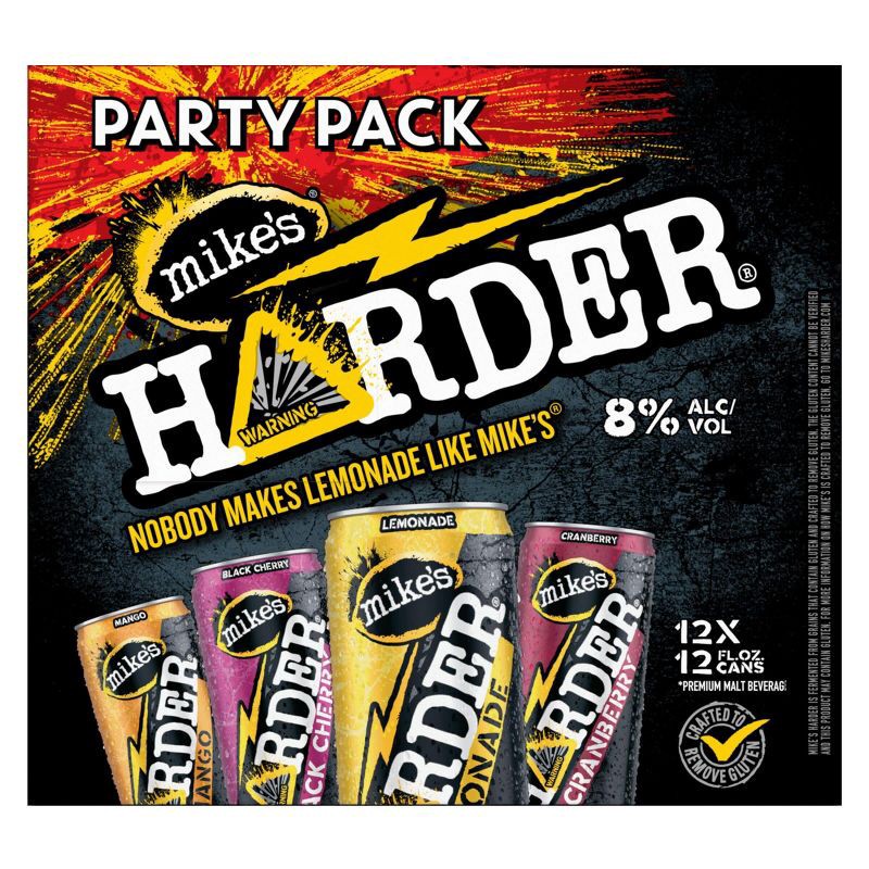 slide 12 of 14, Mike's Harder Variety - 12pk/12 fl oz Cans, 12 ct; 12 fl oz