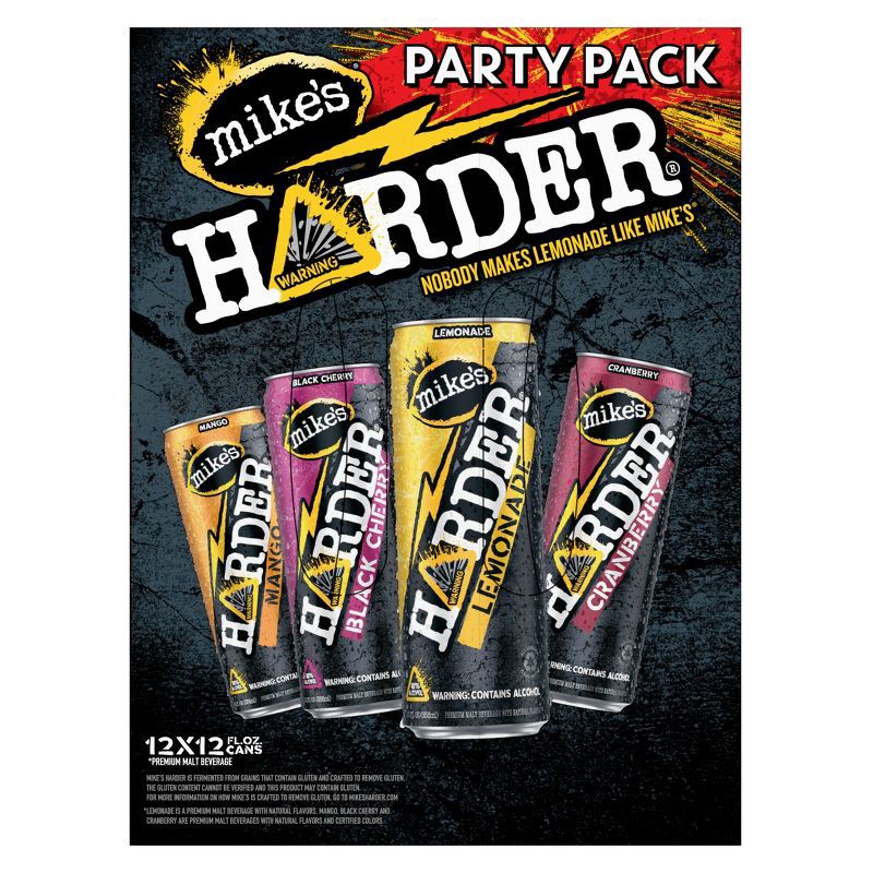 slide 13 of 14, Mike's Harder Variety - 12pk/12 fl oz Cans, 12 ct; 12 fl oz