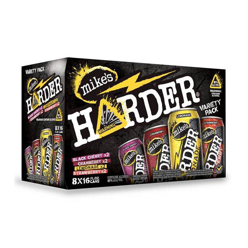 slide 1 of 1, Mike's Harder Variety - 12pk/12 fl oz Cans, 12 ct; 12 fl oz