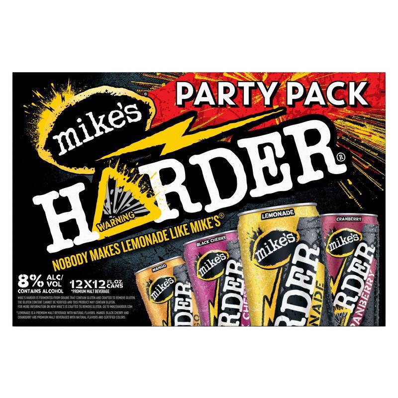 slide 10 of 14, Mike's Harder Variety - 12pk/12 fl oz Cans, 12 ct; 12 fl oz