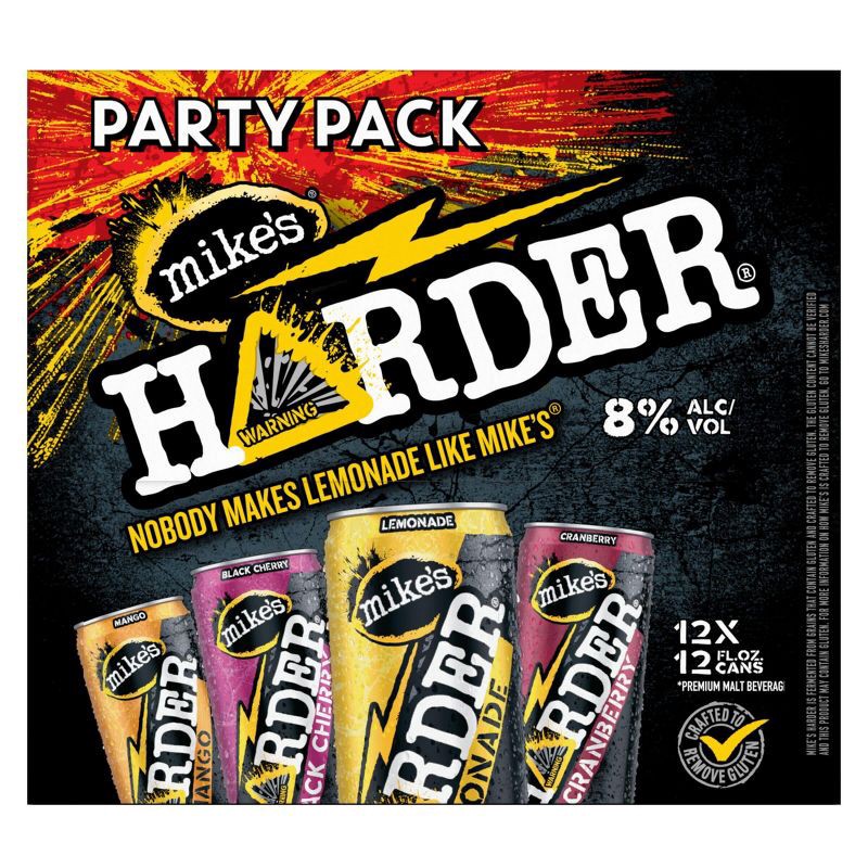 slide 11 of 14, Mike's Harder Variety - 12pk/12 fl oz Cans, 12 ct; 12 fl oz