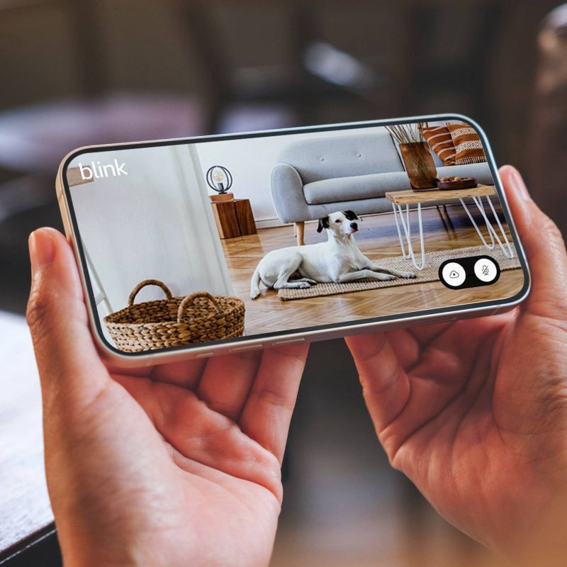 slide 3 of 5, Amazon Blink Mini 2 1080p Security Camera - 2pk - Black, 2 ct