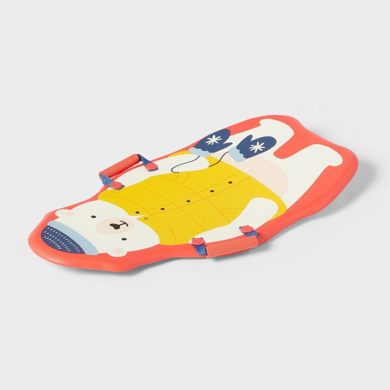 slide 1 of 3, 36" Character Foam Sled Polar Bear - Sun Squad™, 1 ct