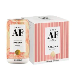 Free AF Non-Alcoholic Paloma - 4pk/8.4 fl oz Cans