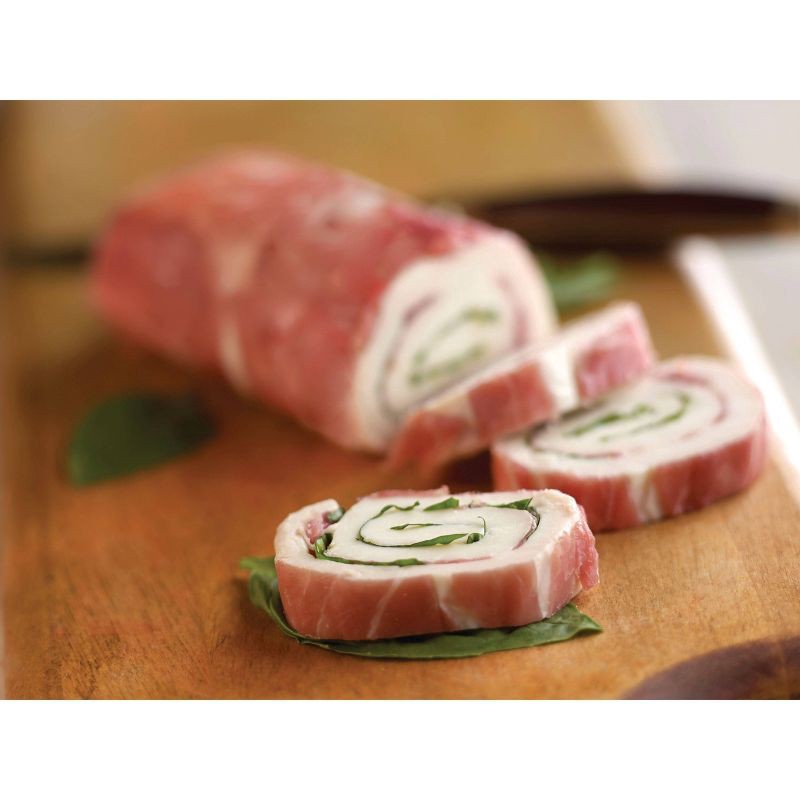 slide 3 of 3, BelGioioso Fresh Mozzarella Cheese Prosciutto & Basil Roll - 8oz, 8 oz