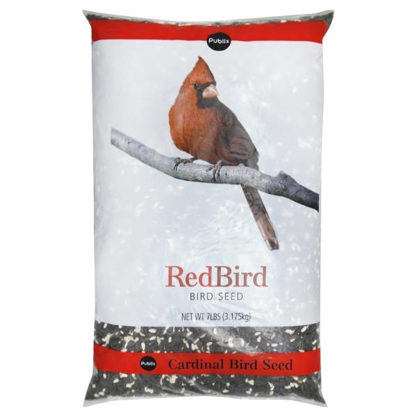 slide 1 of 1, Publix Bird Seed, Red Bird, Cardinal, 7 lb