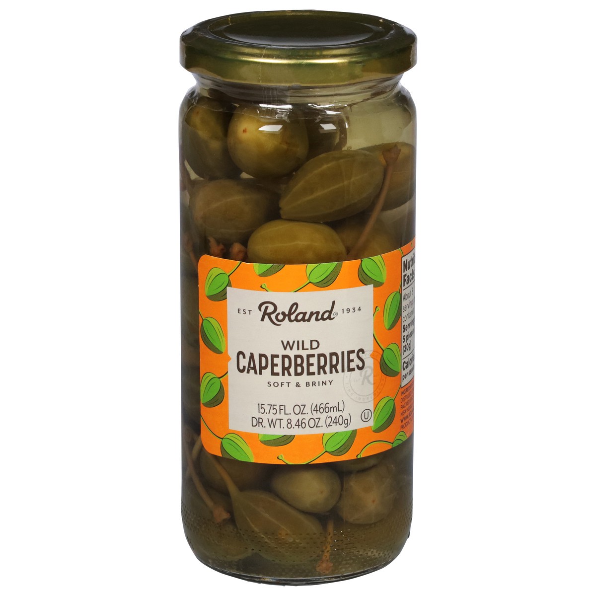 slide 8 of 14, Roland Wild Caperberries 15.75 fl oz, 15.75 fl oz