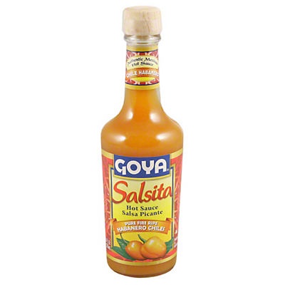 slide 1 of 1, Goya Salsita Habanero Hot Sauce, 8 oz