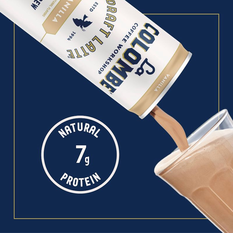 slide 2 of 12, La Colombe Vanilla Draft Latte - 11 fl oz Can, 11 fl oz