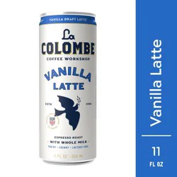 La Colombe Vanilla Draft Latte - 11 fl oz Can