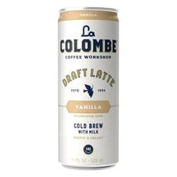 La Colombe Vanilla Draft Latte - 11 fl oz Can