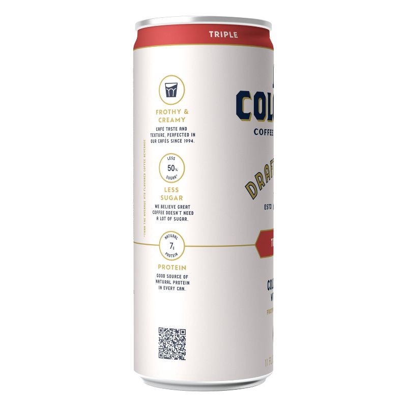 slide 5 of 12, La Colombe Triple Draft Latte - 11 fl oz Can, 11 fl oz