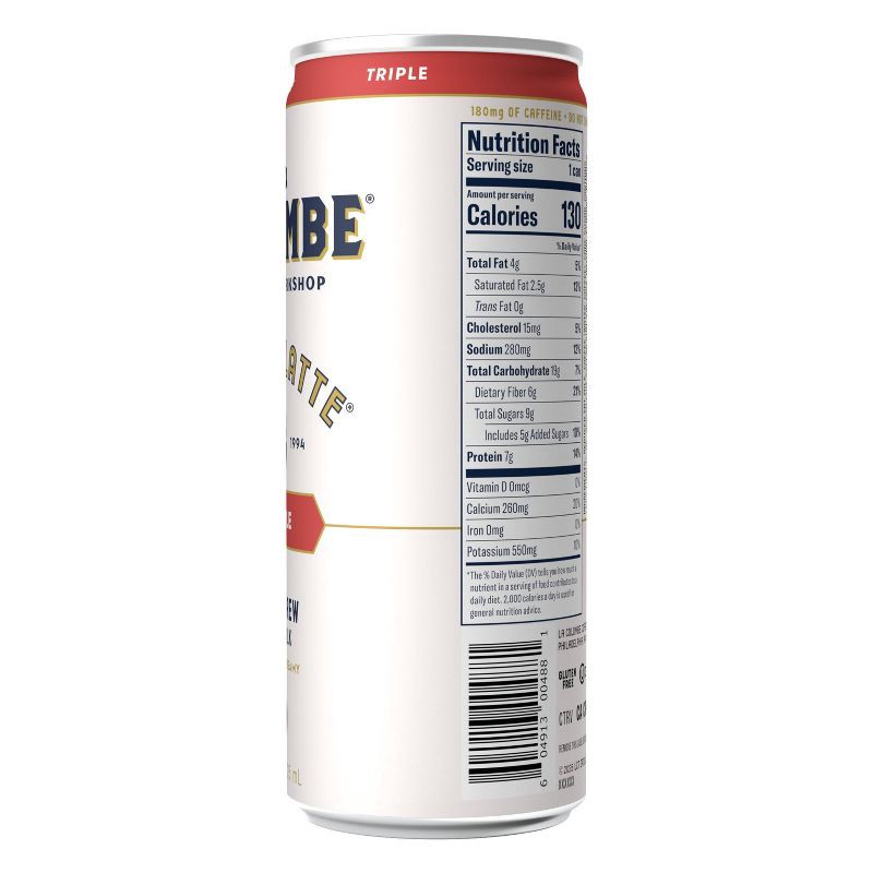 slide 6 of 12, La Colombe Triple Draft Latte - 11 fl oz Can, 11 fl oz