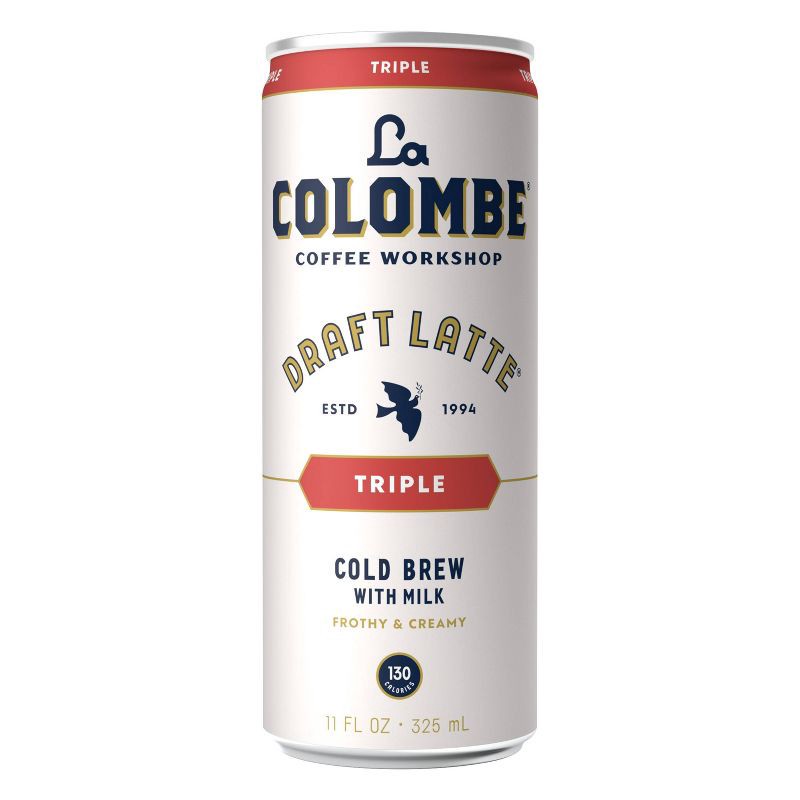 slide 1 of 12, La Colombe Triple Draft Latte - 11 fl oz Can, 11 fl oz