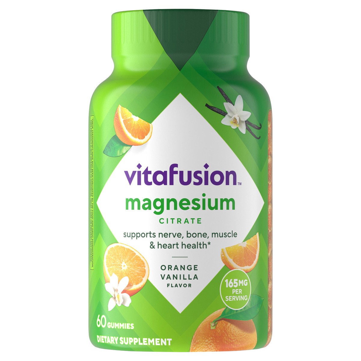 slide 1 of 9, vitafusion Magnesium Gummy Supplement, 60 Ct, 60 ct