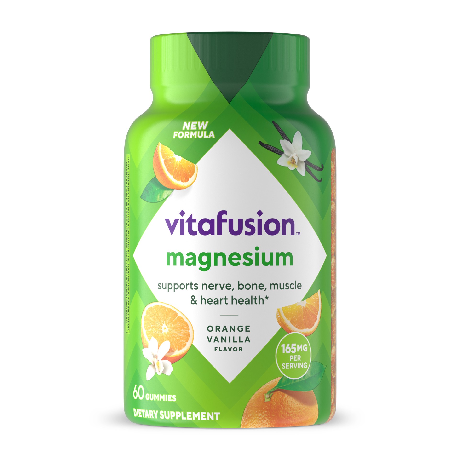 slide 1 of 9, vitafusion Magnesium Gummy Supplement, 60 Ct, 60 ct