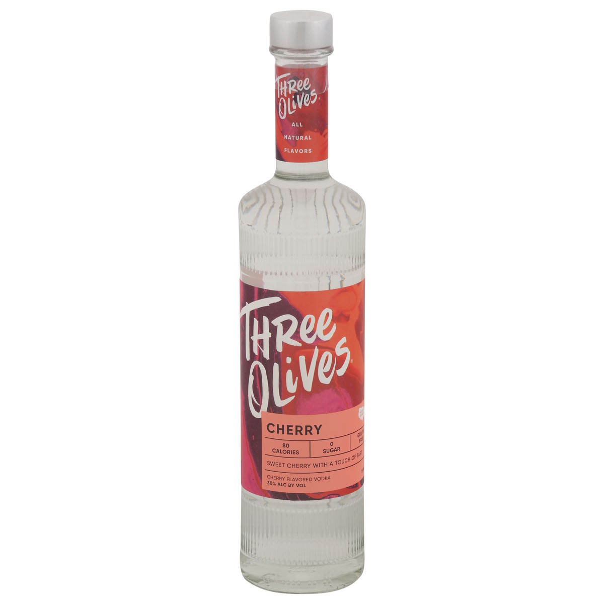 slide 1 of 5, Three Olives Cherry Vodka 750 ml, 750 ml