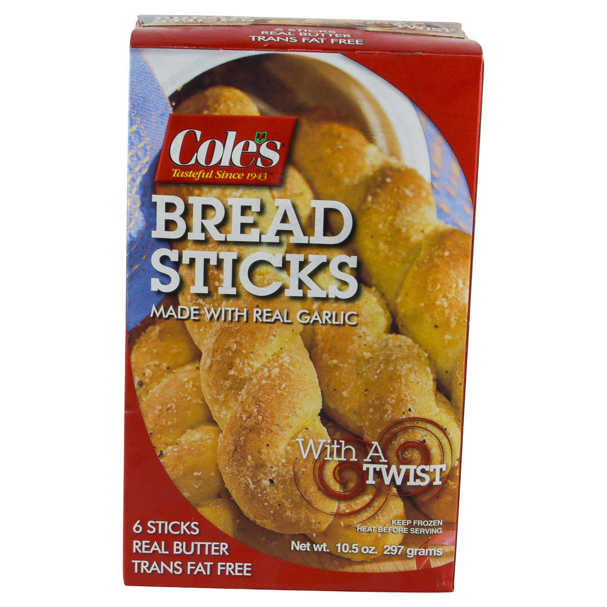 slide 3 of 6, Cole's Garlic Bread Sticks, 10.5 oz