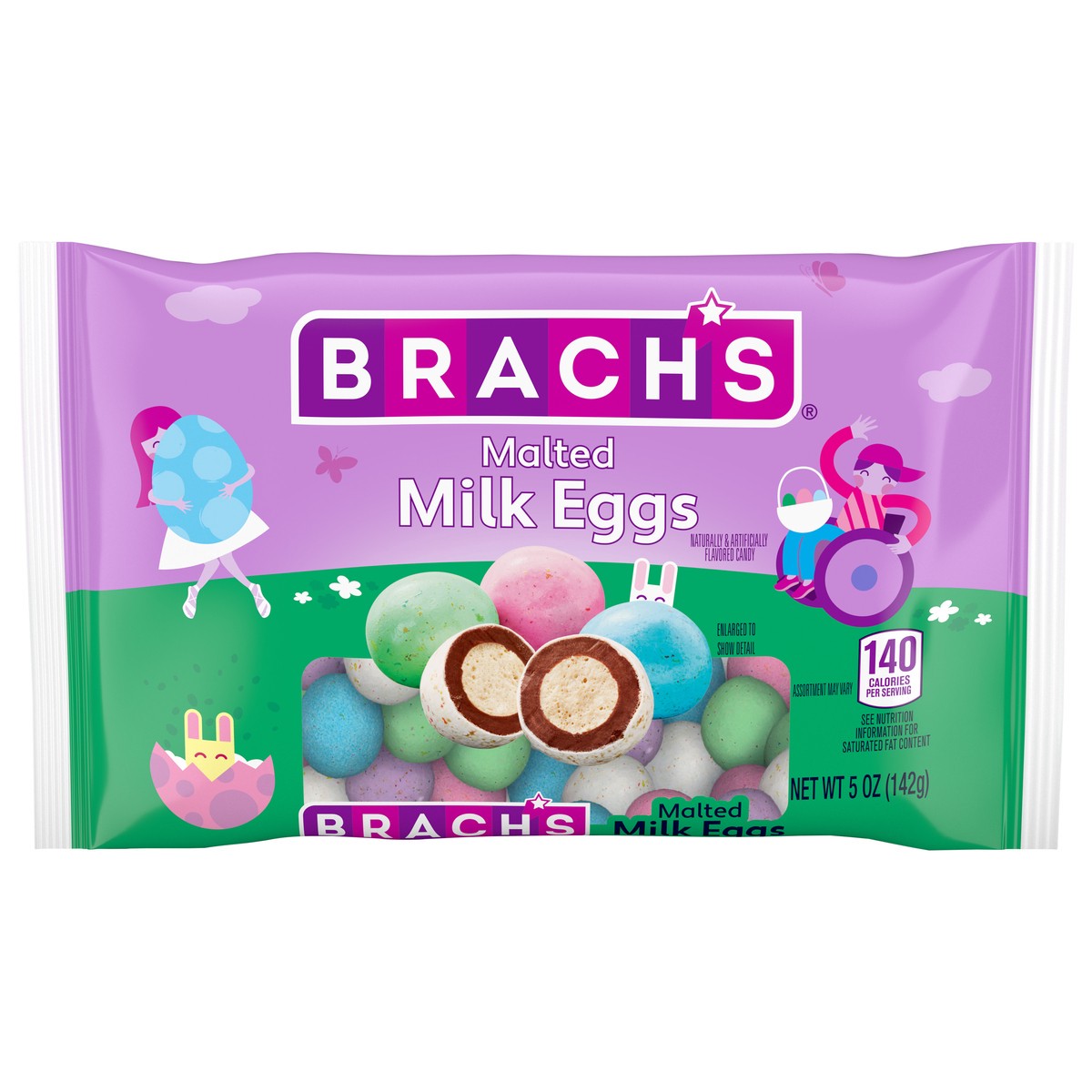 slide 1 of 9, Brach's Malted Milk Eggs 5 oz, 5 oz