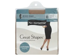 No Nonsense Great Shapes All Over Shaper Beige Mist B Pantyhose