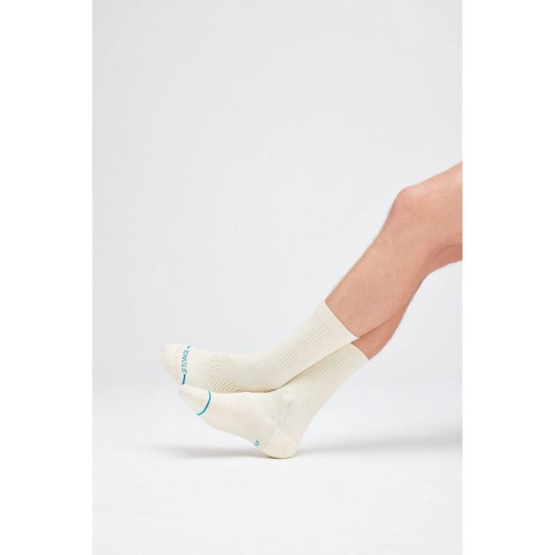 slide 5 of 7, STANCE Men's Quick Stop Tie-Dye Crew Socks 2pk - Gray 6-12, 2 ct