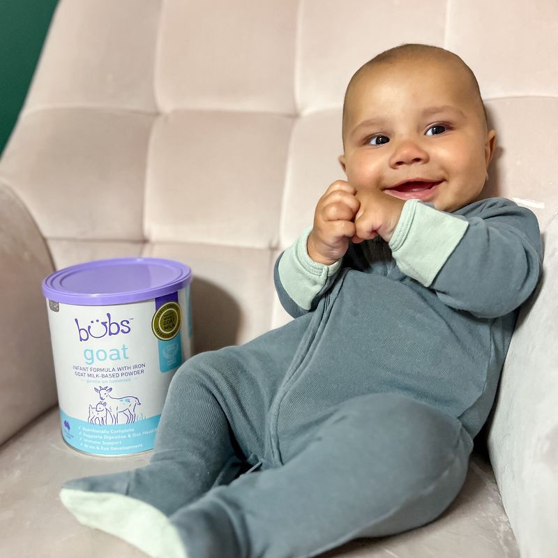 slide 10 of 11, Bubs Easy Digest Goat Infant Formula Powder - 20oz, 20 oz