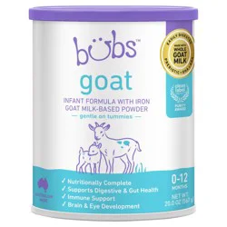 Bubs Easy Digest Goat Infant Formula Powder - 20oz