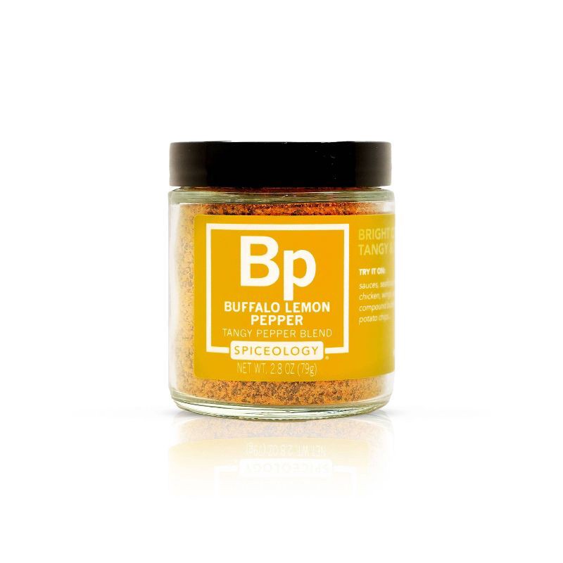 slide 1 of 10, Spiceology Buffalo Lemon Pepper All Purpose Blend - 2.8oz, 2.8 oz