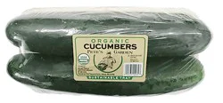 Petes Garden Cucumber Organic 2 Ct - 2 Ct