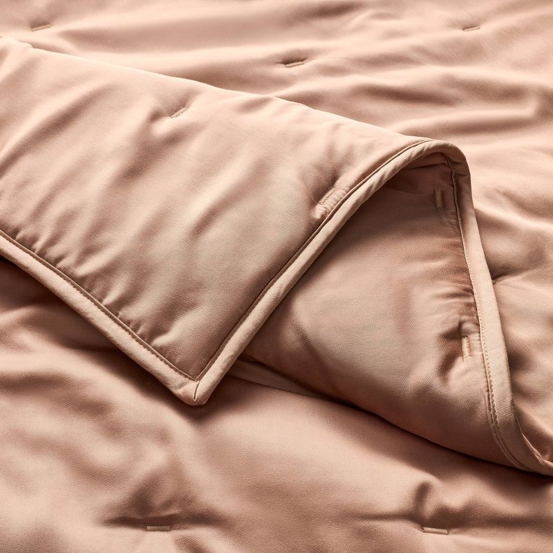 slide 3 of 4, Full/Queen Rayon from Bamboo Quilt Light Adobe Clay - Casaluna™, 1 ct