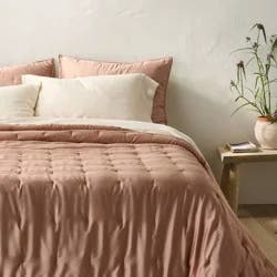 Full/Queen Rayon from Bamboo Quilt Light Adobe Clay - Casaluna™