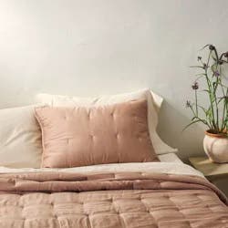 Standard Rayon from Bamboo Quilt Pillow Sham Adobe Clay - Casaluna™