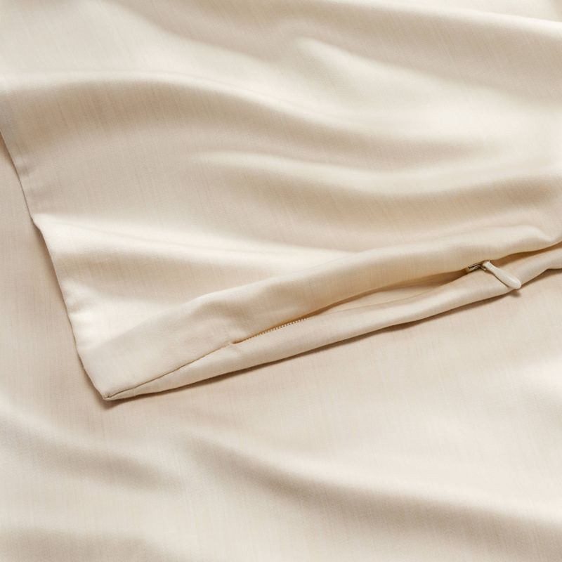 slide 5 of 6, King Rayon from Bamboo Duvet Set Natural - Casaluna™, 1 ct
