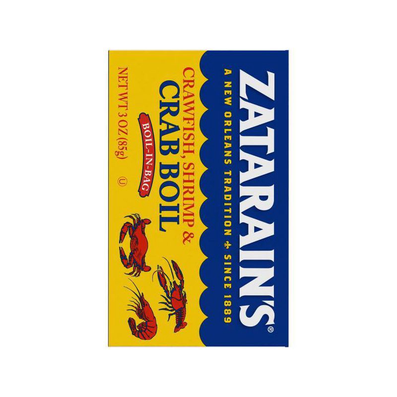 slide 2 of 4, Zatarain's Crawfish Shrimp and Crab Boil Seasoning - 3oz, 3 oz
