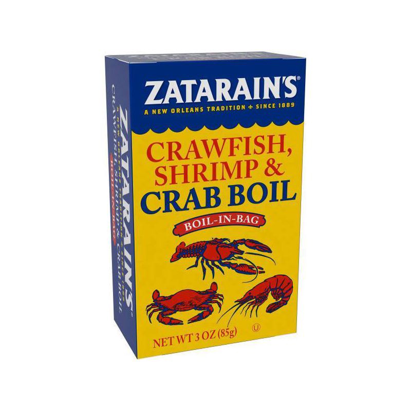 slide 3 of 4, Zatarain's Crawfish Shrimp and Crab Boil Seasoning - 3oz, 3 oz