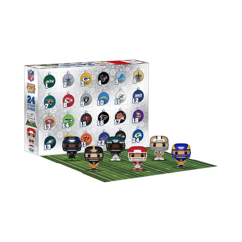 slide 5 of 9, NFL Funko Advent Calendar, 1 ct