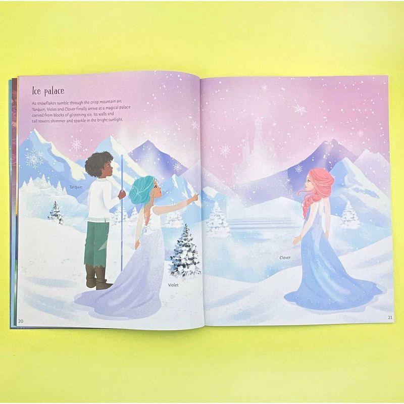 slide 2 of 5, Usborne Books Sticker Dolly Dressing Magical Kingdom - by Fiona Watt (Paperback), 1 ct