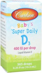 Carlson Baby's Super Daily D3 Dietary Supplement Drops
