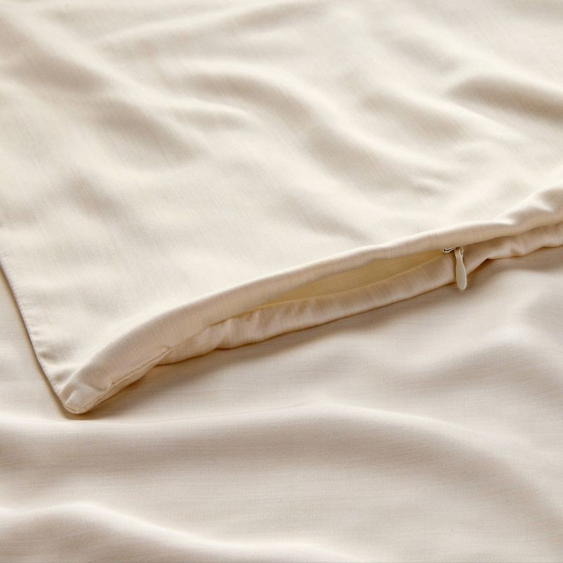 slide 5 of 6, Full/Queen Rayon from Bamboo Comforter Set Natural - Casaluna™, 1 ct