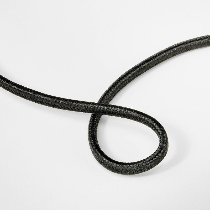 slide 4 of 4, Threshold designed w/Studio McGee Table Lamp with Woven Base and Woven Shade - Threshold™ designed with Studio McGee, 1 ct