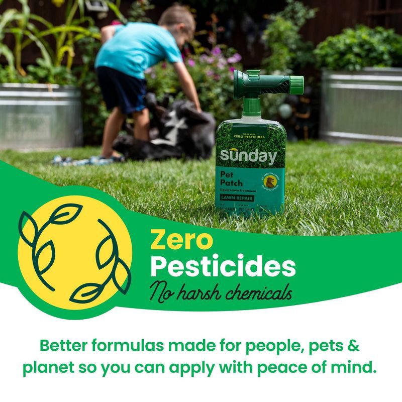 slide 8 of 10, Sunday Pet Patch Spot Fertilizer 42.3 fl oz, 42.3 fl oz